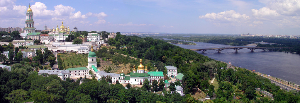 Панорама Киево-Печерской лавры