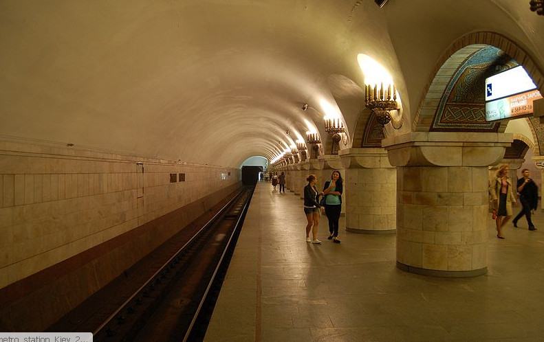 станция метро Золотые Ворота Киев фото