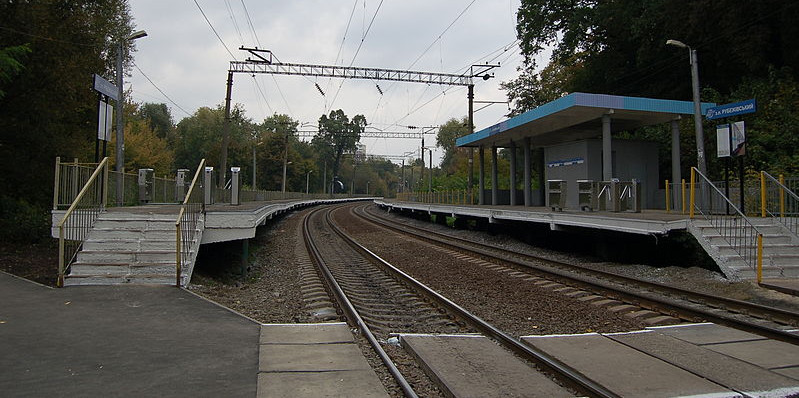 Платформа станции Рубежовский