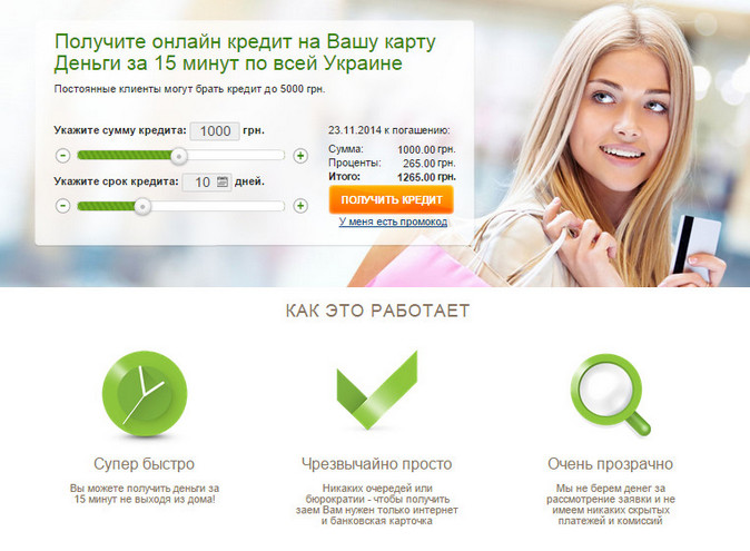 moneyveo быстрый кредит онлайн на карточку Киев