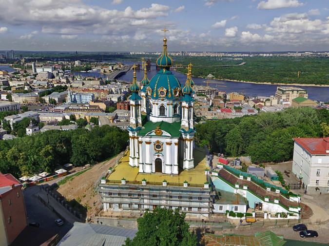 Андреевская церковь что посмотреть в Киеве
