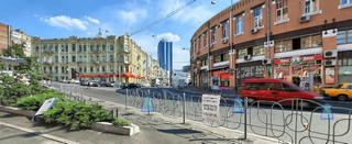Виртуальная панорама: Бессарабская площадь Киева