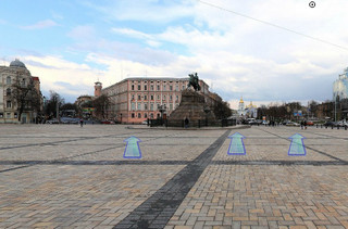 Виртуальная 3D экскурсия по Софиевской площади Киева