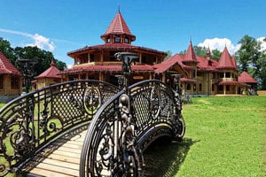 Красивое место для свадьбы — загородный комплекс FORT PIRNOV PARK