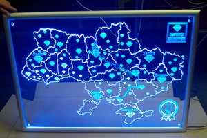 Виды акрилайтов в рекламе